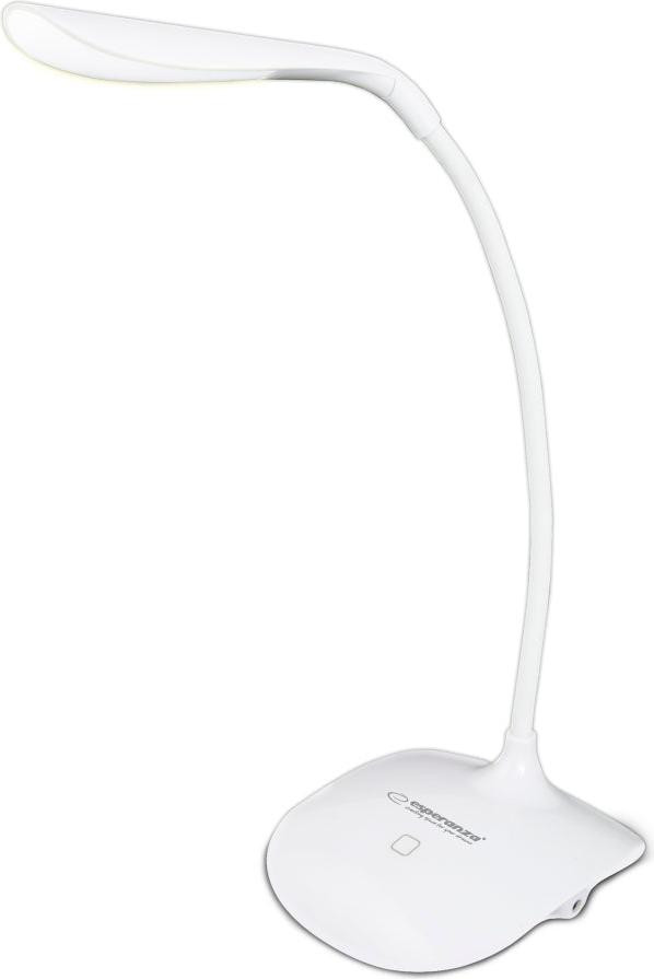 Esperanza Acrux LED bureaulamp met USB, wit