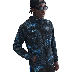 NIKE Inter Mailand Allwetter Woven Regenjacke Herren 438 - lyon blue/black/chlorine blue S