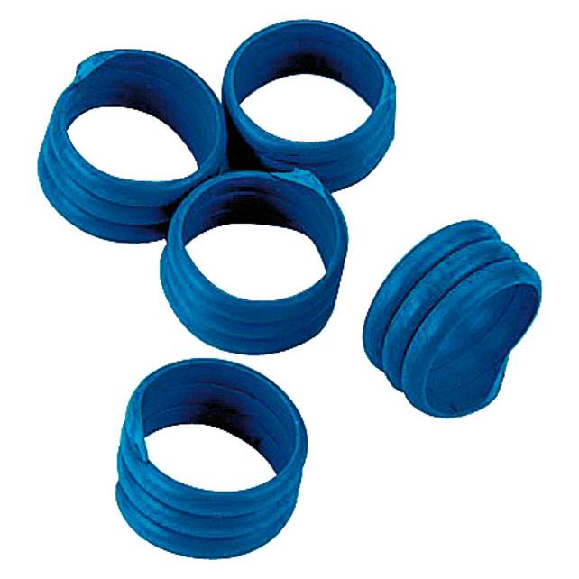 Kerbl Spiralring 16mm, Kunststoff, farblich gemischt, 100St./Pack (100 Stk.) (72316)