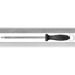CS KOCHSYSTEME, STAR Wetzstab 19 cm, Edelstahl, langhaltige Schneidqualität