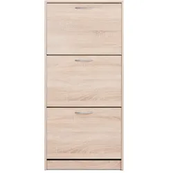 Schuhkipper CABINET (BHT 58x124x25 cm) - braun - BHT 58x124x25 cm