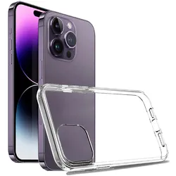 MobileKing Transparente Handyhülle für iPhone 14 - Backcover, TPU, Stoßdämpfend - MBK104