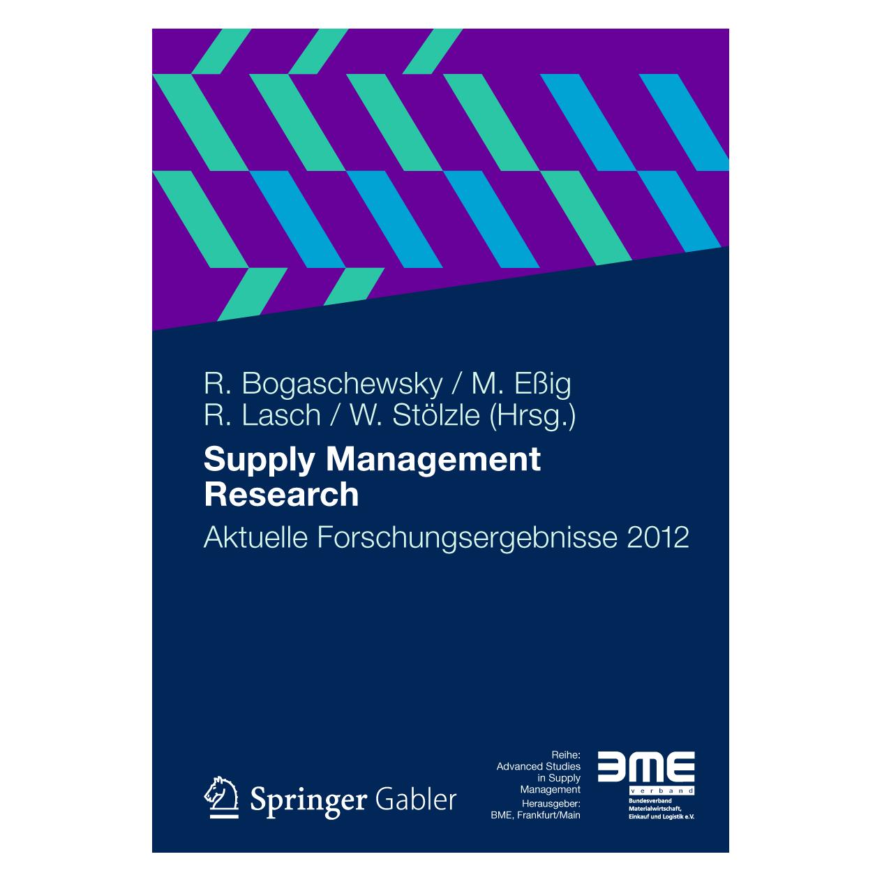 Gabler Supply Management Research (Deutsch, Softcover, Michael Essig, Rainer Lasch, Ronald Bogaschewsky, Wolfgang Stölzle) (55445761)