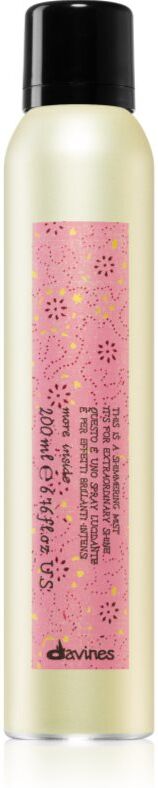 Davines More Inside Shimmering Mist brume pour des cheveux brillants et doux 200 ml