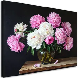 LEINWANDBILD Blumen 120x80cm