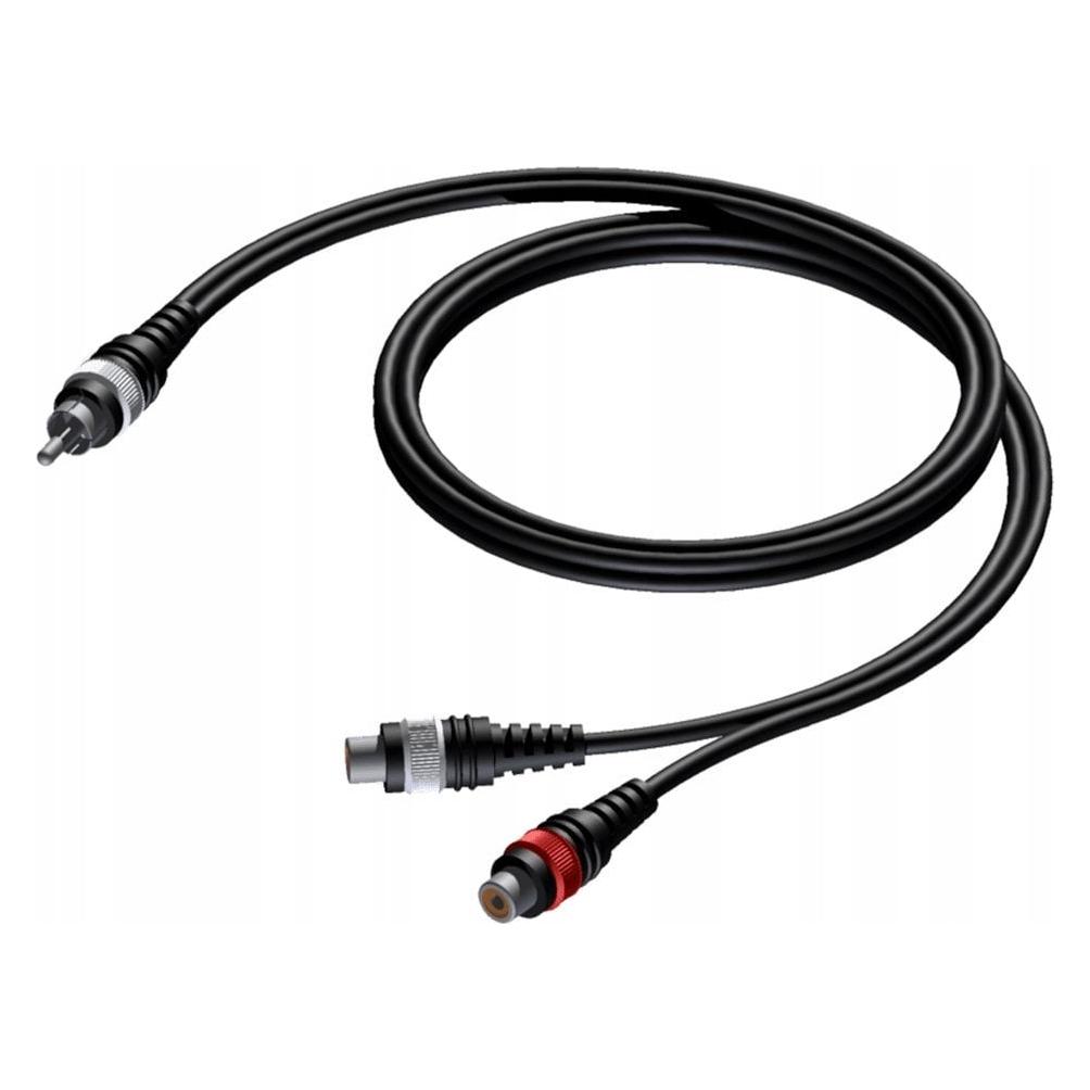 Procab Kabel Kabel CAB727/0.25, RCA (M) do 2x RCA (F) (0,25m) (0.25 m) (33386190)