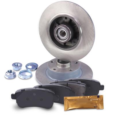 Atec Bremsscheiben + Bremsbeläge Hinterachse [Hersteller-Nr. 40669500] für Renault