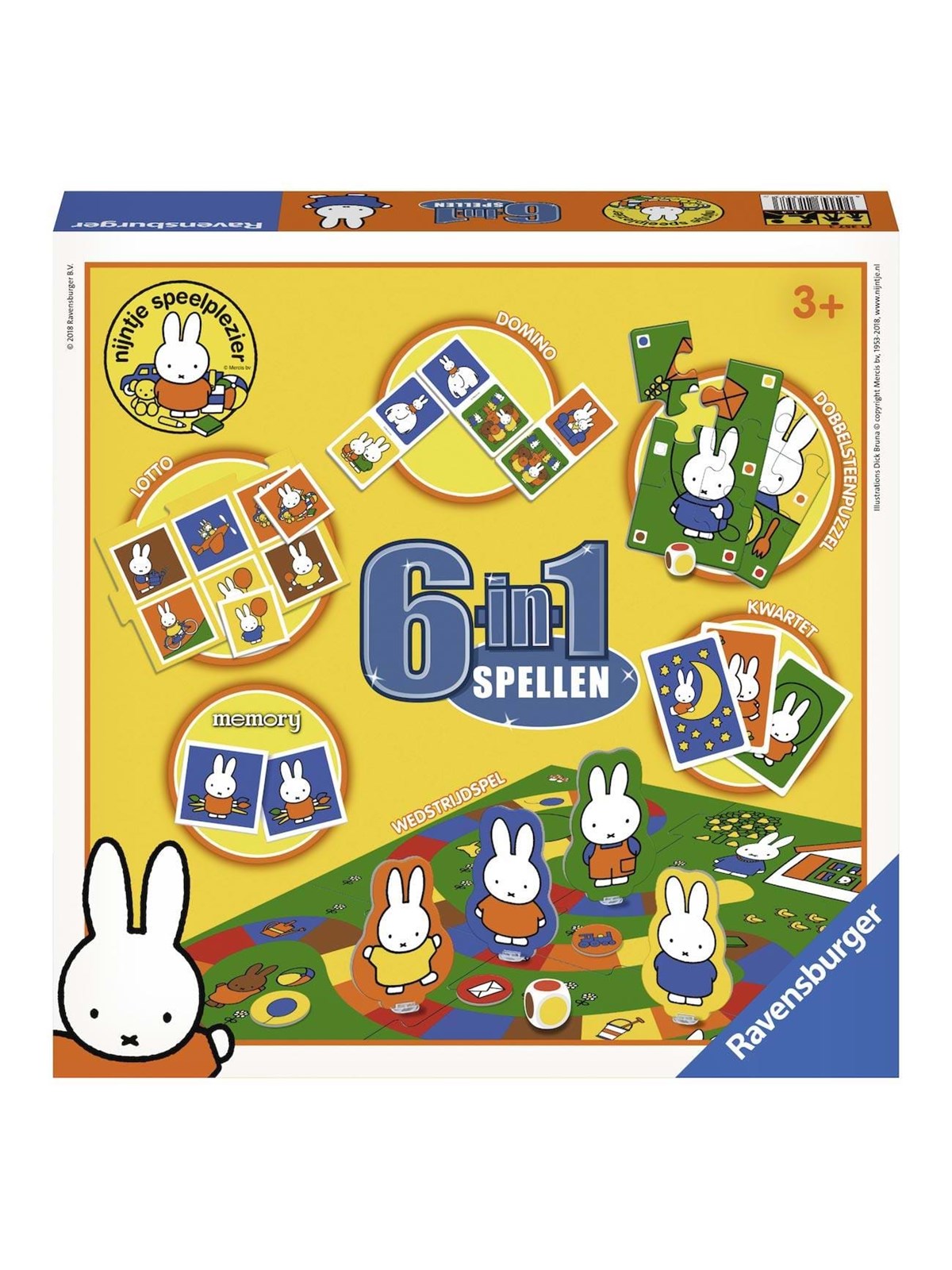 Ravensburger Miffy Games 6in1