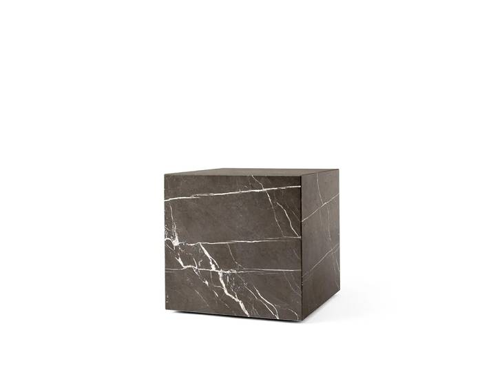 Audo Copenhagen Table basse Plinth brown, cube