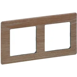 Legrand 754182 Valena Life 2-Fach Rahmen Light Wood