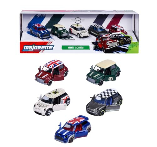 Majorette Mini Cadeauset met 5 Auto's
