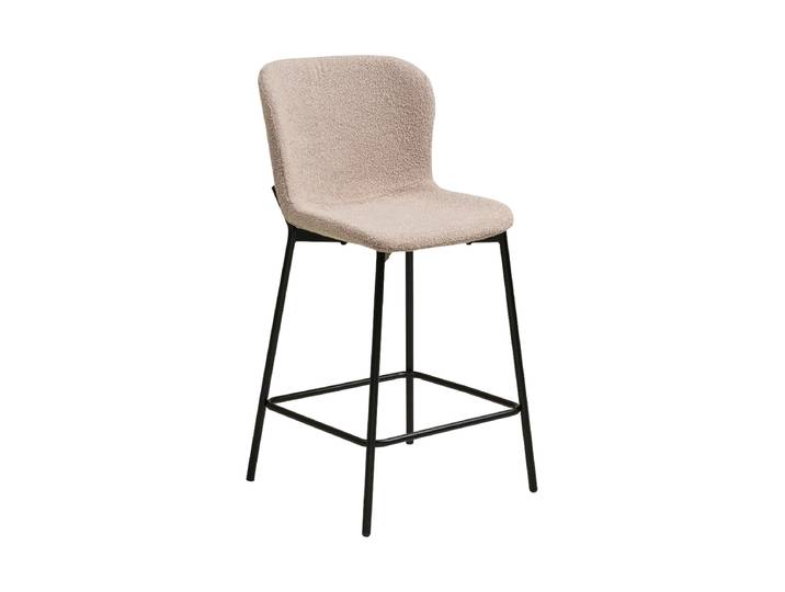 Design Barstuhl „Macedo“ Beige Nordic Living