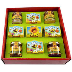 Böttcher-AG Geschenkset Honigwiese, Honig und Pflanzsets