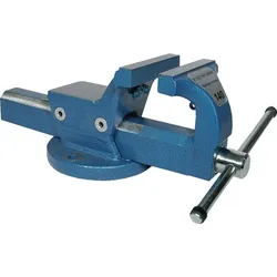 Tecwerk Parallelschraubstock Backen-B.180mm Spann-W.225mm geschm.Spann-T.118mm