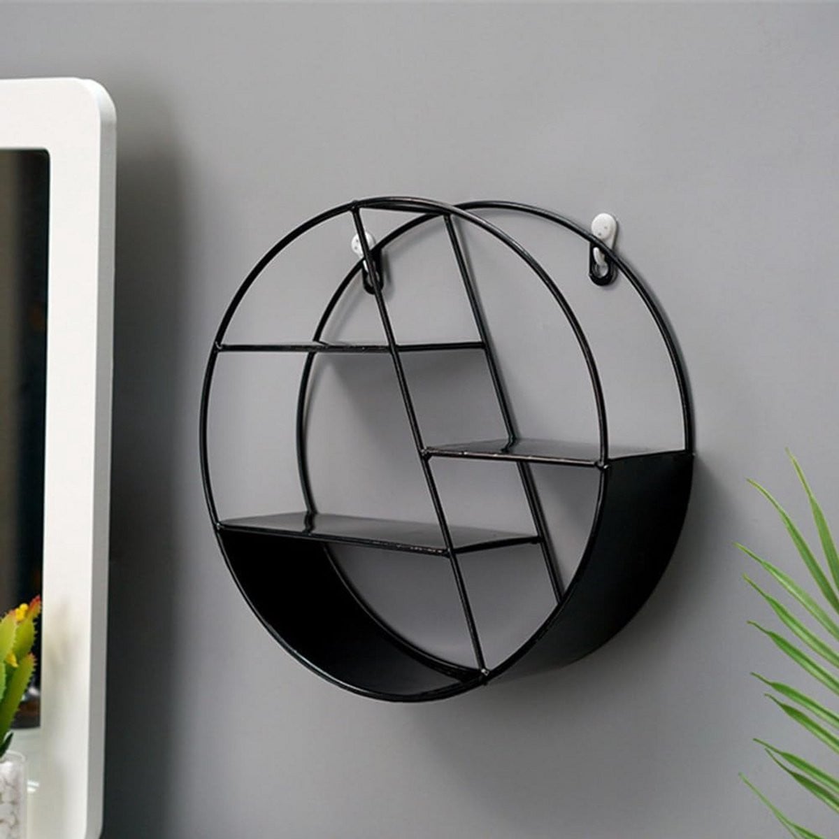 Zwevende Ronde Wandplank voor Keuken en Badkamer