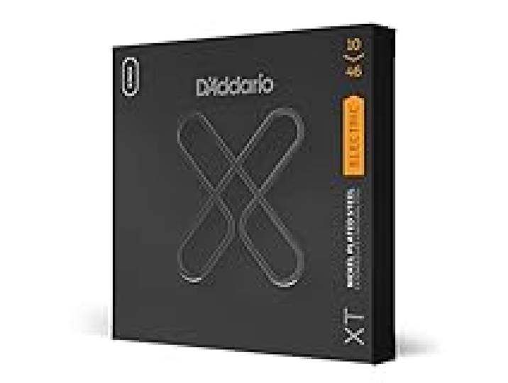 D'Addario Cordes Électriques XT Nickel XTE1046-3P, 10-46, 6-String, 3-Pack