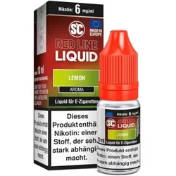 SC Red Line Lemon Liquid 6mg / 10ml