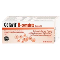 CEFAVIT B-complete Hartkapseln 60 St