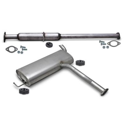 Bestprice Set Schalldämpfer + Montagematerial [Hersteller-Nr. 40984692] für Hyundai, Kia