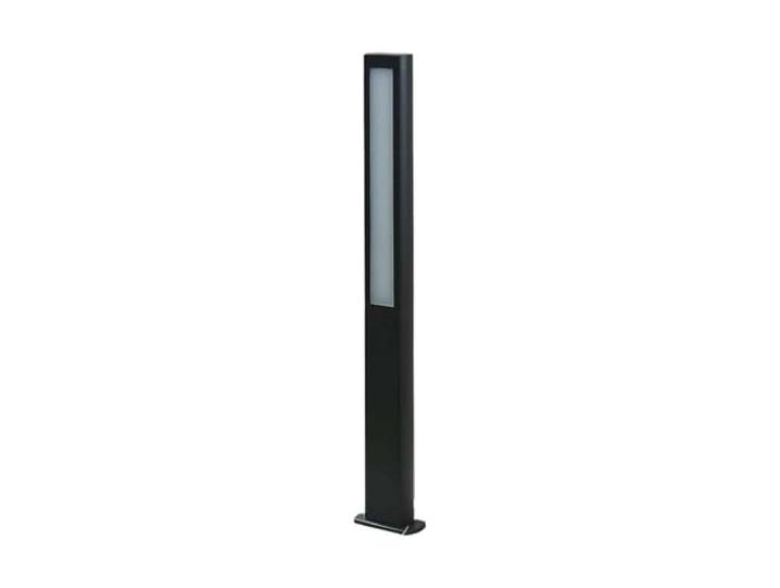 Lucande LED Wegeleuchte Aluminium, Pollerleuchte eckig anthrazit Außenleuchte warmweiß 3.000 K IP 54 Leuchtmittel Wegebeleuchtung aussen Garten Hof Einfahrt Garage