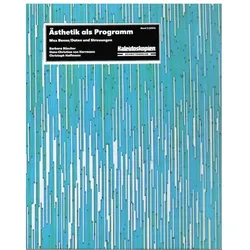 Ästhetik als Programm, Fachbücher von Barbara Büscher