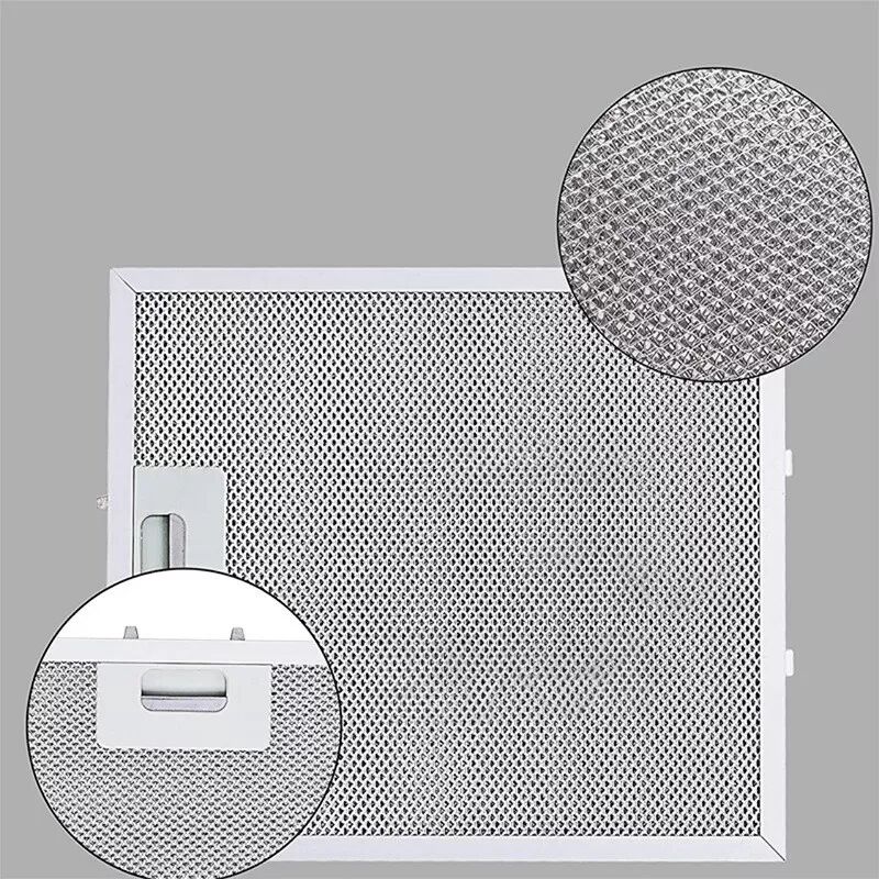 INF Lüfterfilter - 320 x 260 mm, Aluminium + Kohlefilter, 2er-Pack