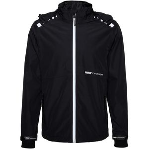Puma-Workwear Arbeitsjacke Essentials, Regenjacke, schwarz, wasserdicht, Größe XXL