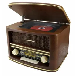 SOUNDMASTER NR961 Nostalgie-Kompaktanlage, braun