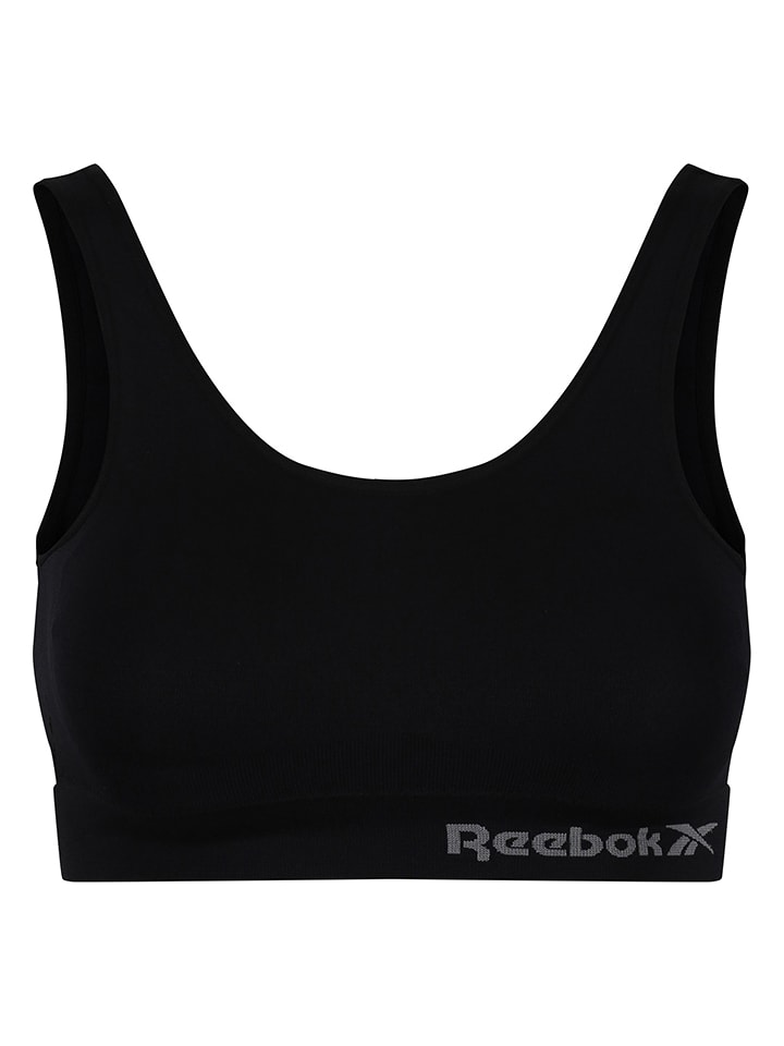 Reebok Sport-BH "Kira" in Schwarz - M