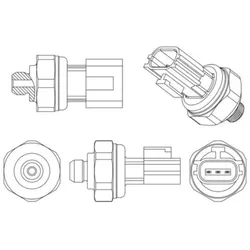 Druckschalter Klimaanlage MAHLE ASE 11 000P für Hyundai Kia Sonata V Ix20 I30