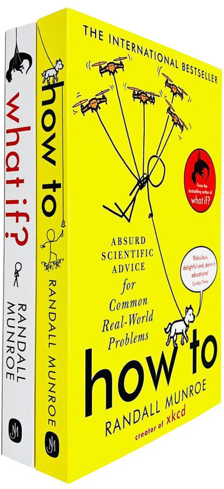 John Murray Randall Munroe Collection 2 Books Set (How To & What If?)