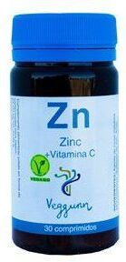 Veggunn Zinc + Vitamin C 30 Tablets