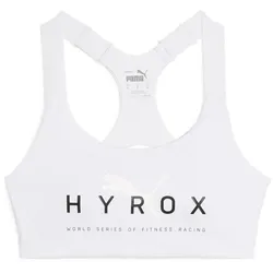 PUMA x HYROX 4Keeps Eversculpt Medium Support Sport-BH Damen 02 - PUMA white L