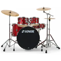 Sonor AQX Stage Set 22"- Red Moon Sparkle - Schlagzeug