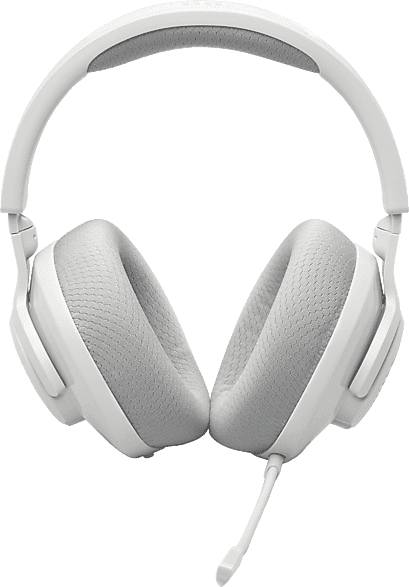 Auriculares gaming - JBL Quantum 360 Wireless, QuantumSURROUND Sound, Bluetooth, Autonomía 22h, Micrófono, Blanco