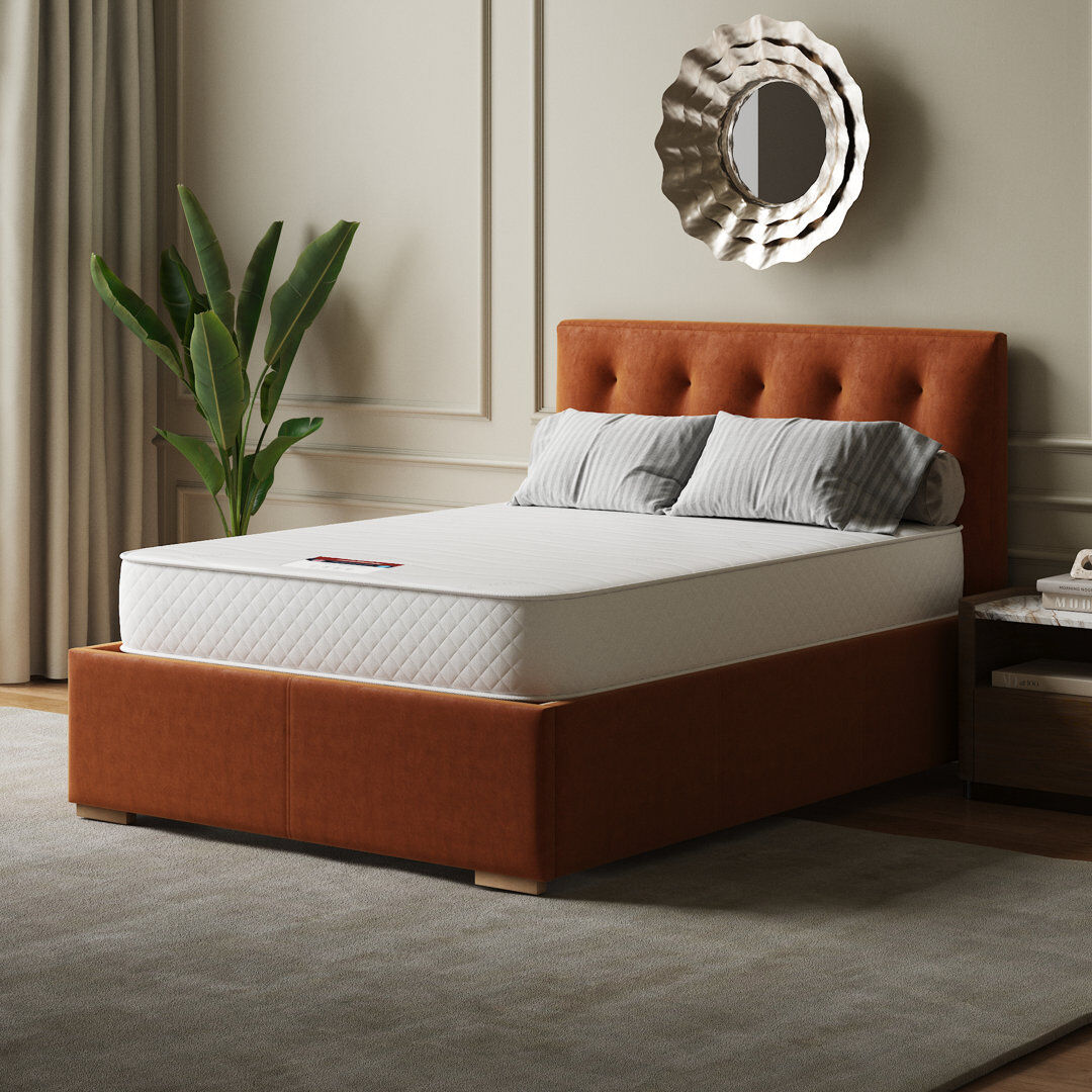 Symple Stuff Open Coil and Innerspring / Coil Mattress Double (4'6)