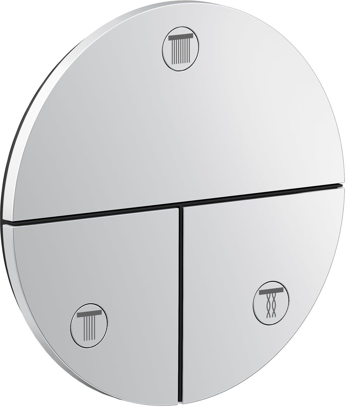 Axor ShowerSelect ID Ventil Unterputz rund für 3 Funktionen