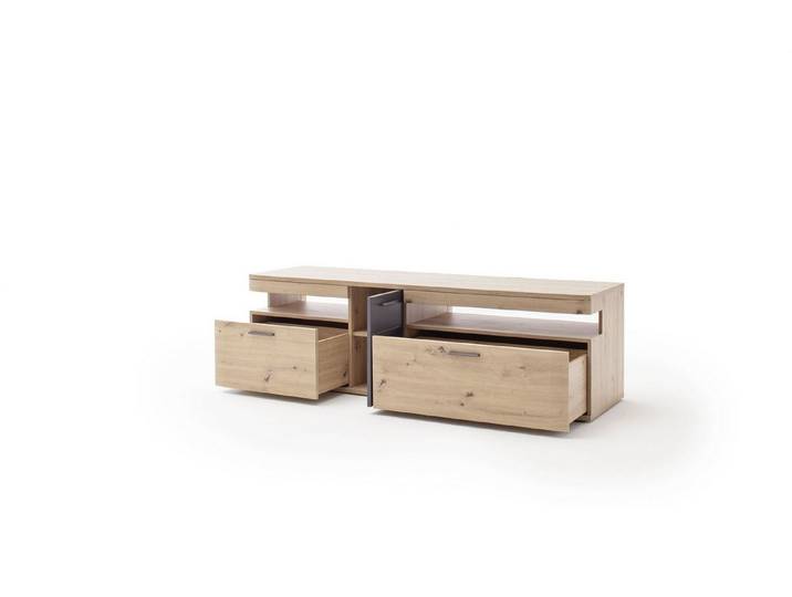 HARPER Lowboard Lowboard HARPER MADANG BHT 180x55x50 cm braun TV-Lowboard