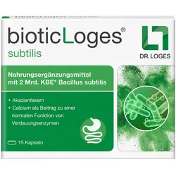 bioticLoges subtilis 15 St Kapseln