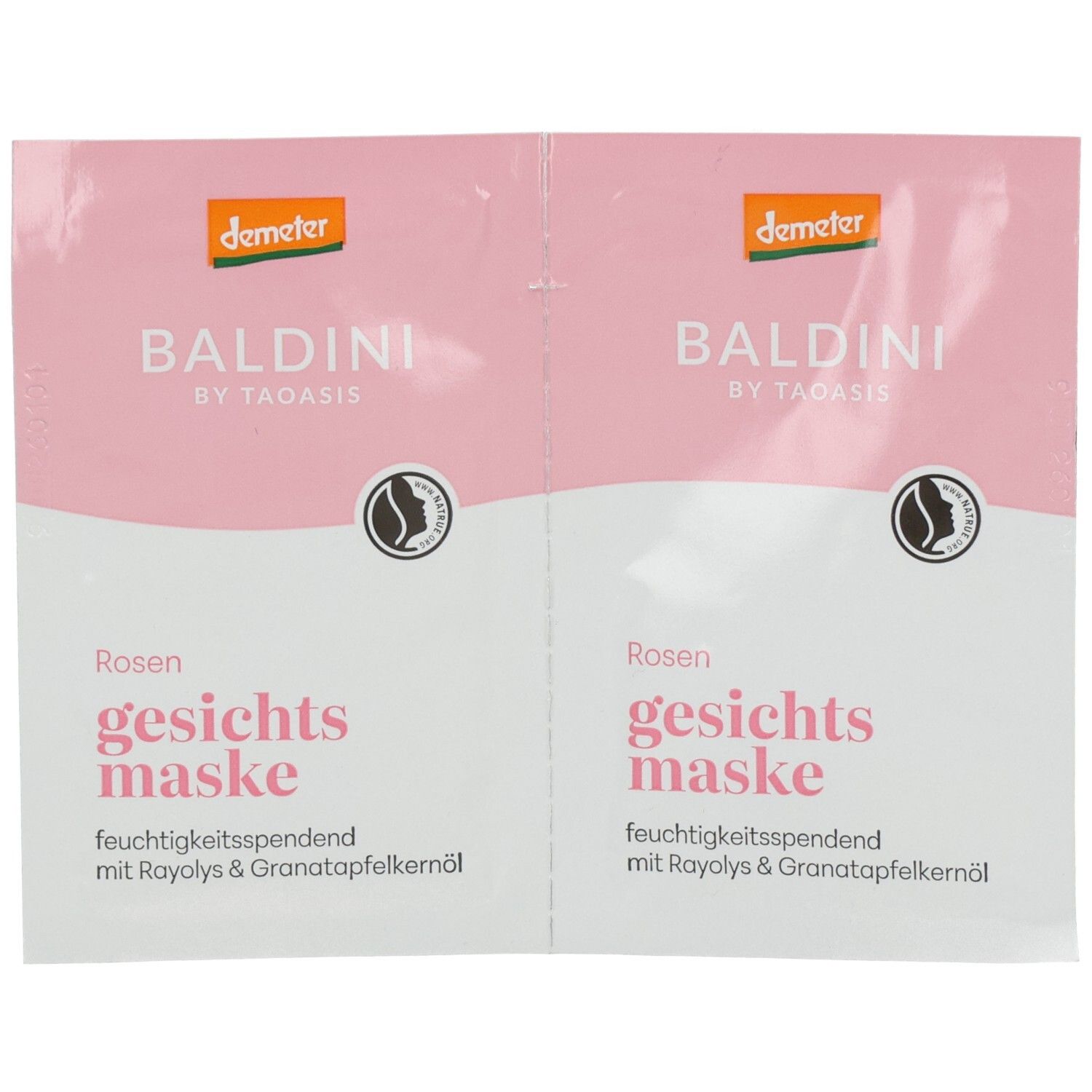 Baldini Gesichtsmaske Rose demeter 2x6 ml