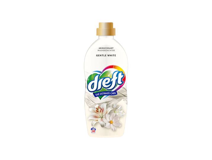 DREFT WASVERZACHTER GENTLE WHITE 38SC