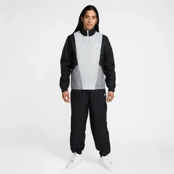 NIKE Club Woven Trainingsanzug Herren 010 - black/smoke grey/lt smoke grey/white XS
