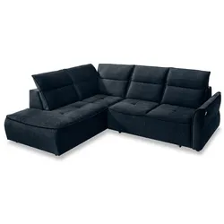 Ecksofa Murillo Stoff Deep Ocean