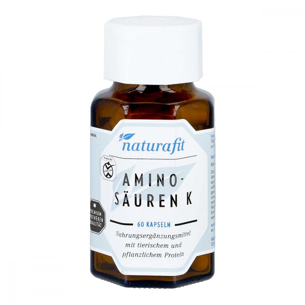 NaturaFit GmbH Naturafit Aminosäuren K Kapseln 07198844