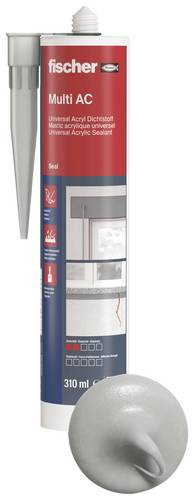 Fischer DA Acryl Herstellerfarbe Grau 053111 310ml