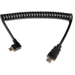 Caruba HDMI - MiniHDMI Federkabel gewinkelt