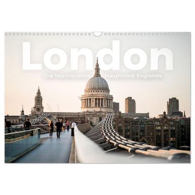 London - Die faszinierende Hauptstadt Englands. (Wandkalender 2027 DIN A3 quer), CALVENDO Monatskalender