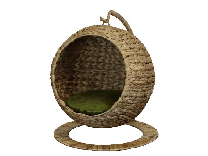 Fauteuil suspendu pour chat Haed 43 x 47 x 40cm Vert olive