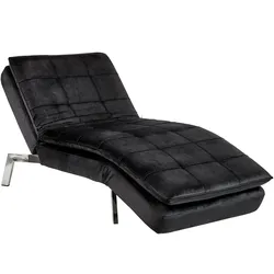 RELAXLIEGE Samtstoff schwarz verstellbar Loiret