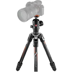Manfrotto Befree GT (Carbon, Metall), Stativ, Schwarz